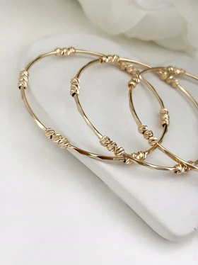 النگو البرنادو طرح طلا زنانه 919