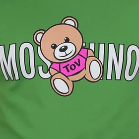 کراپ تیشرت آستین کوتاه زنانه مدل خرس PJ1222