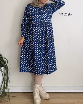 پیراهن مخمل کبریتی سارگل 1