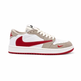 کفش و کتانی مردانه مدل نایک ترویس NIKE TRAVIS رنگ سفید قرمز کد 31002