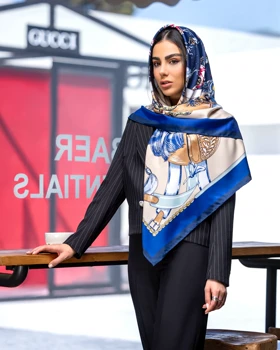 روسری ساتن