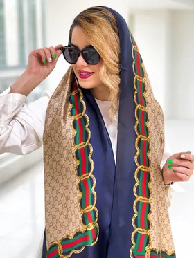 شال ابریشم گوچی