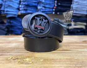 کمربند مشکی مردانه MASERATI