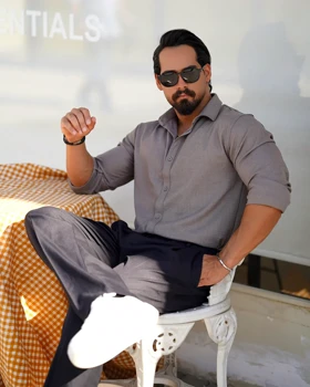 پیراهن پاییزه باکسی مردانه