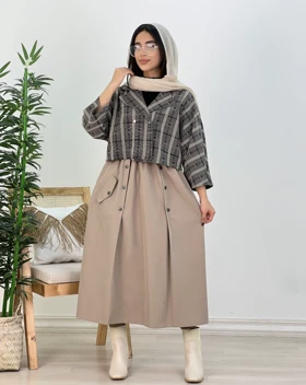 کت و دامن بوکله سارال(32)کد:4660