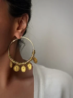 گوشواره حلقه‌ای چارم