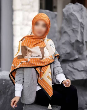 روسری مجلسی وارداتی زنانه دخترانه عیداااااااانههههههه🥰