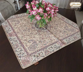 رومیزی 11 ترمه هاشمی کد 79 با 3 رنگ متنوع