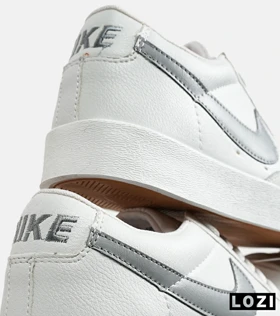 کفش نایک مردانه و زنانه سفید طوسی Nike Blazer Low 77