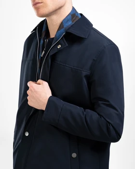 کاپشن مردانه یقه دار کد M2001