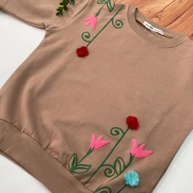 بلوز شلوار مدل Flower