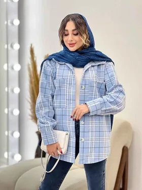 شکت چهارخونه دو جیب