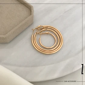 گوشواره حلقه‌ای خطی