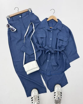 ست کت و شلوار مینا(101)کد:5736