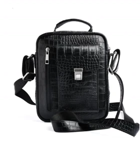 کیف دوشی چرم طبیعی ساتیا