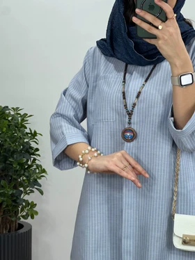 مانتو دکمه دار یکتا 17