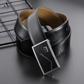 کمربند مردانه چرمی Leather Belt BL94 (مشکی)