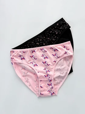 شورت اسلیپ نخ پنبه طرحدار سایز L میسپل Misspel