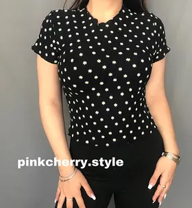 تیشرت میوه ای وشکوفه ای