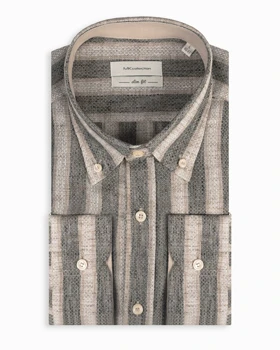 ام کی کالکشن پیراهن آستین بلند mk-22282-charcoal