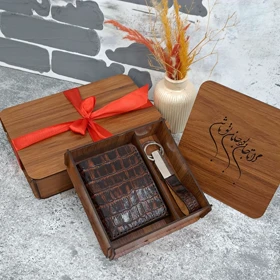 کیف پول مردانه جیبی چرم طبیعی