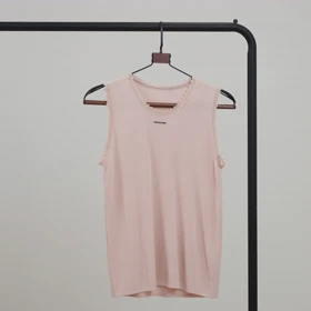 تاپ کریستال یقه گیپور (صورتی)