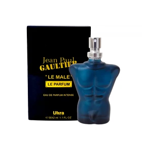 پرفیوم مینیاتوری مردانه اولترا ویرچوآل Ultra مدل ژان پل گوتیه له میل Jean Paul Gaultier Le Male حجم 30 میلی لیتر