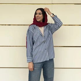 شومیز راه راه دریا