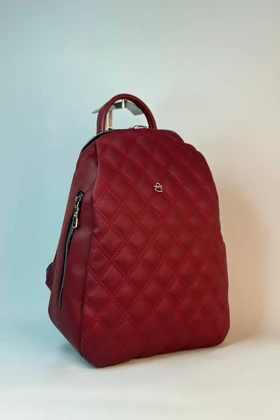 کوله پشتی زنانه آلفا ALFA کد 7048 (زرشکی)