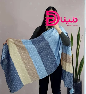 شال موهر دورو وارداتی منگوله‌دار