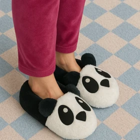 دمپایی حمام مدل اسلیپر طرح پاندا