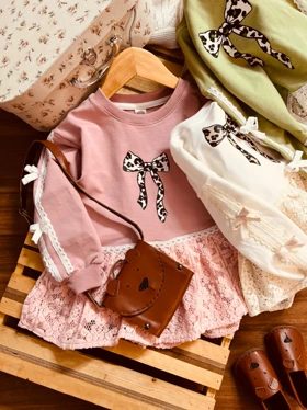 پیراهن گیپور پاپیونی