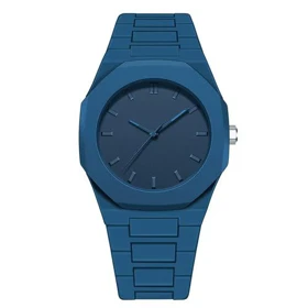 ساعت مچی مردانه مدل فول کربن رنگ سورمه ای