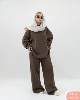 ست تونیک و شلوار بافت 4207