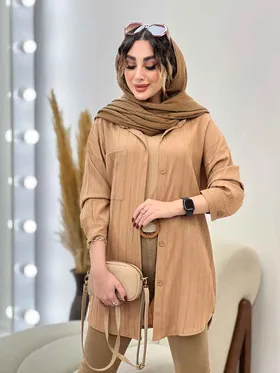 شومیز کراش تک جیب رزیتا