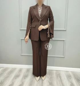 کت و شلوار توردار پریسان 579