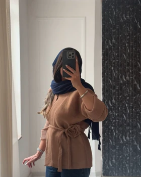 کت مینیمال ضخیم ژاکارد