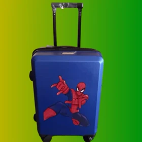 چمدان کودک مرد عنکبوتی سایز 24 رنگ سرمه ای ricardobeverlyhills