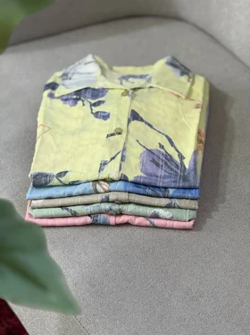 تونیک مانتویی لینن گلاریس 1