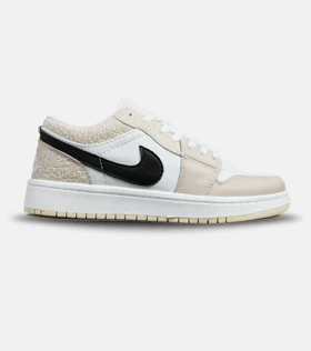 کفش کتانی مردانه سفید کرم نایک NIKE jordan 1