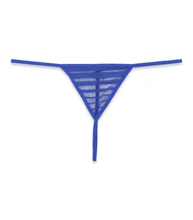 ست دو شورت و سوتین توری فنردار ژوبین کد 1366 طرح راه راه