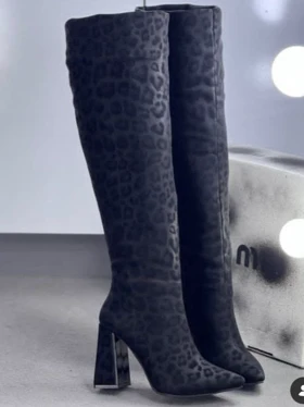 بوت طرح چروک پلنگی