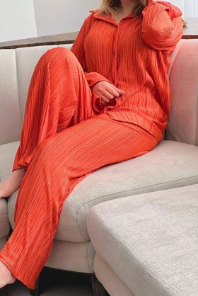 ست ساتن پلیسه ای درجه یک