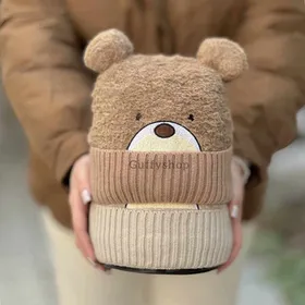 کلاه بافت موهر خرسی