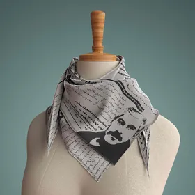 مینی اسکارف روزنامه