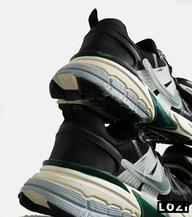 کفش کتانی مردانه و زنانه مشکی سبز Nike cushlon