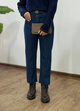 شلوار جین واید کات رزا