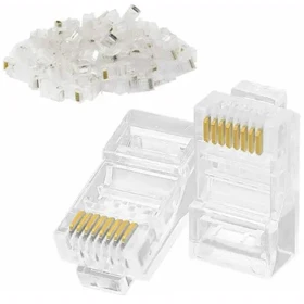 سوکت شبکه RJ45 یوگرین Ugreen مدل NW110-50246 بسته 100 عددی