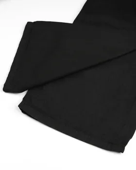 شلوار کتان مشکی زنانه 90001773