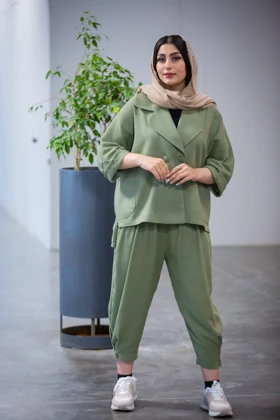 مانتو شلوار کنفی سارینا